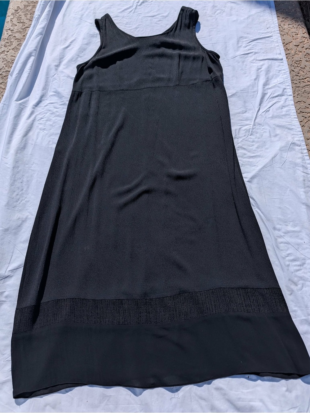 K Woman Collection Black Textured Button Down Top Plus Size 20W